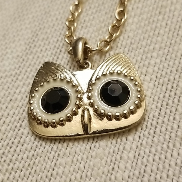 Long, Cute Owl Head Necklace 🦉 - Picture 2 of 6